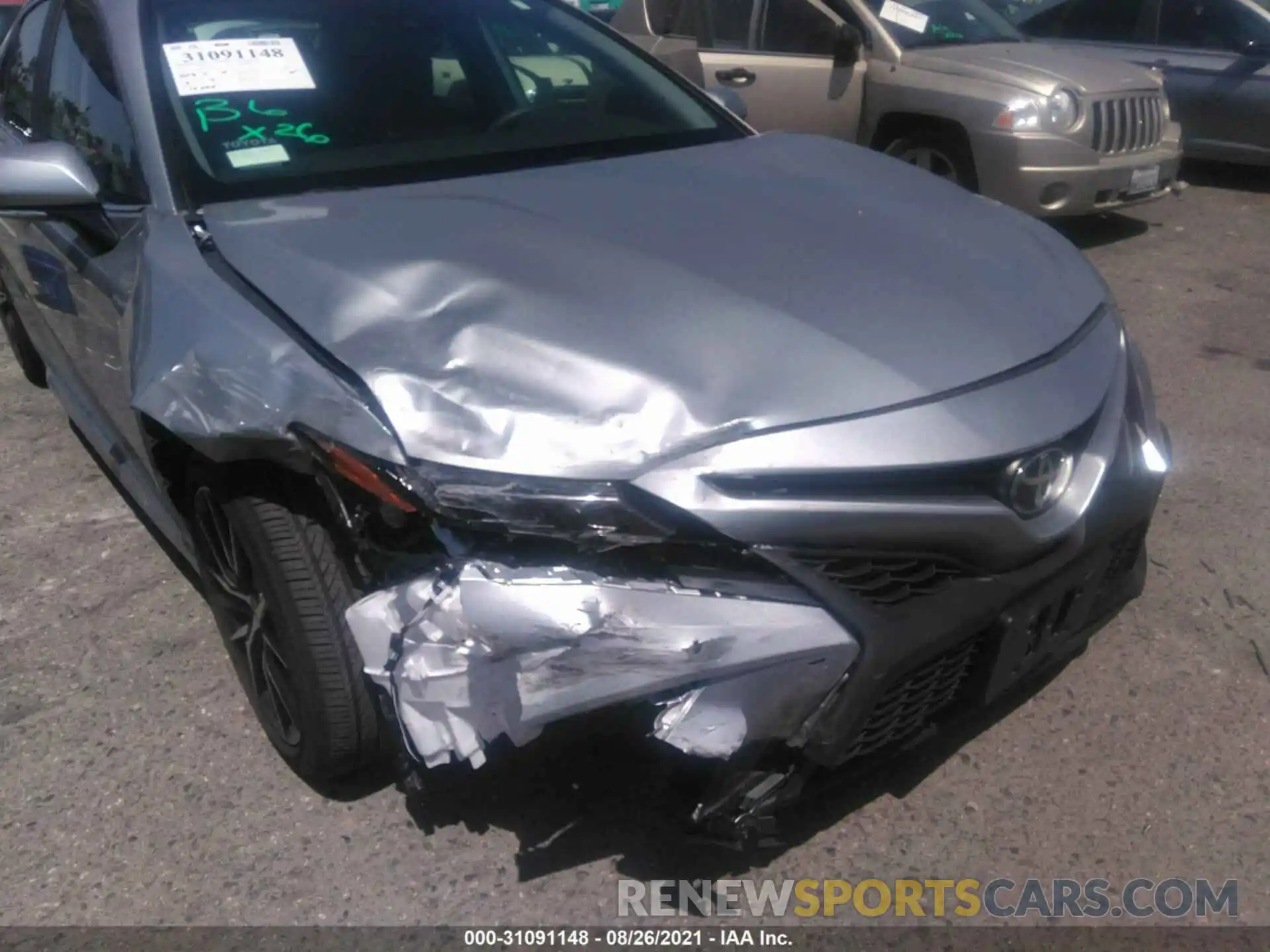 6 Photograph of a damaged car 4T1T11AK8MU425007 TOYOTA CAMRY 2021