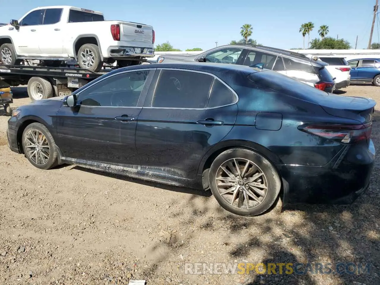 2 Photograph of a damaged car 4T1T11AK8MU434855 TOYOTA CAMRY 2021