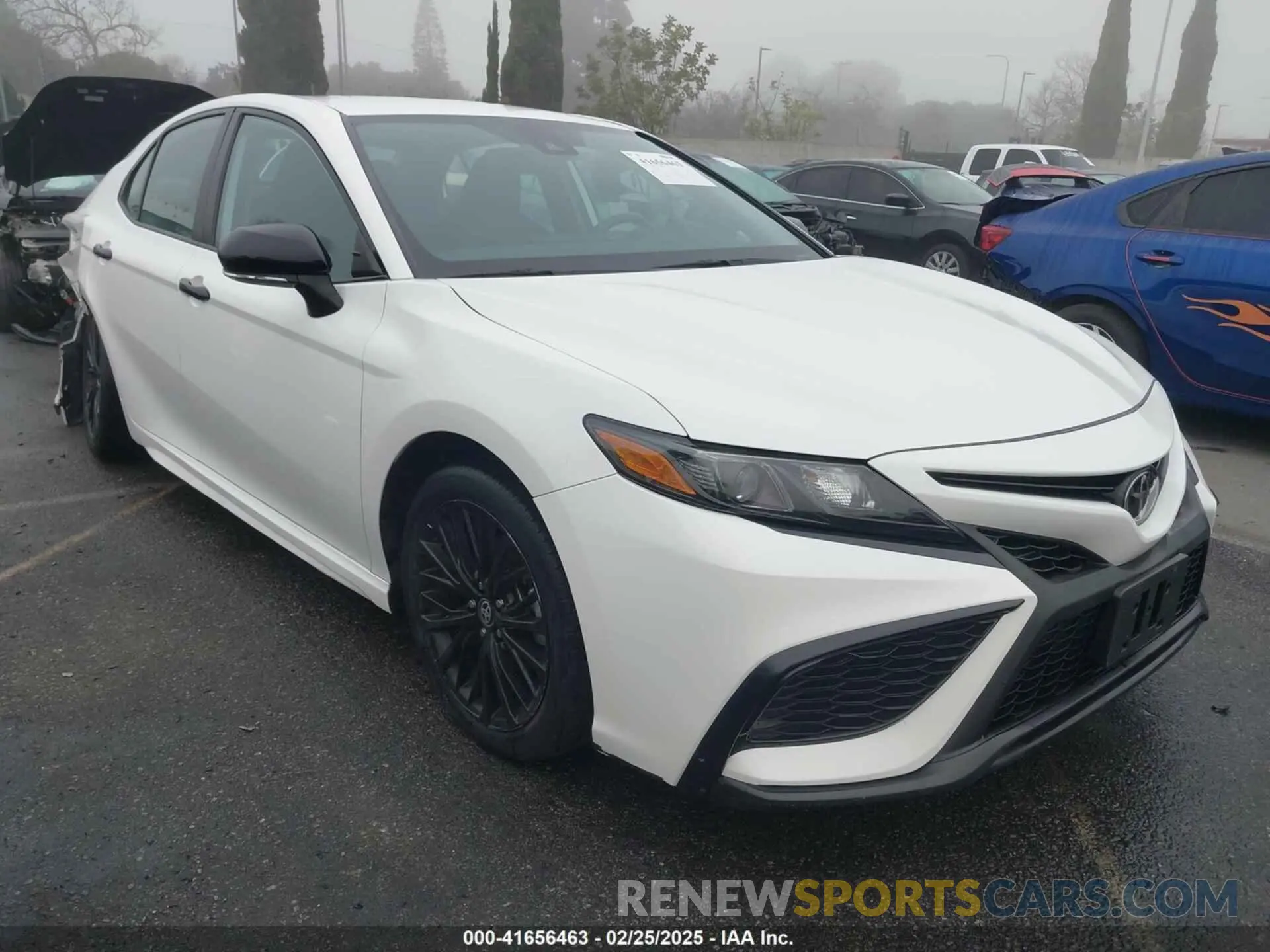 1 Photograph of a damaged car 4T1T11AK8MU443281 TOYOTA CAMRY 2021