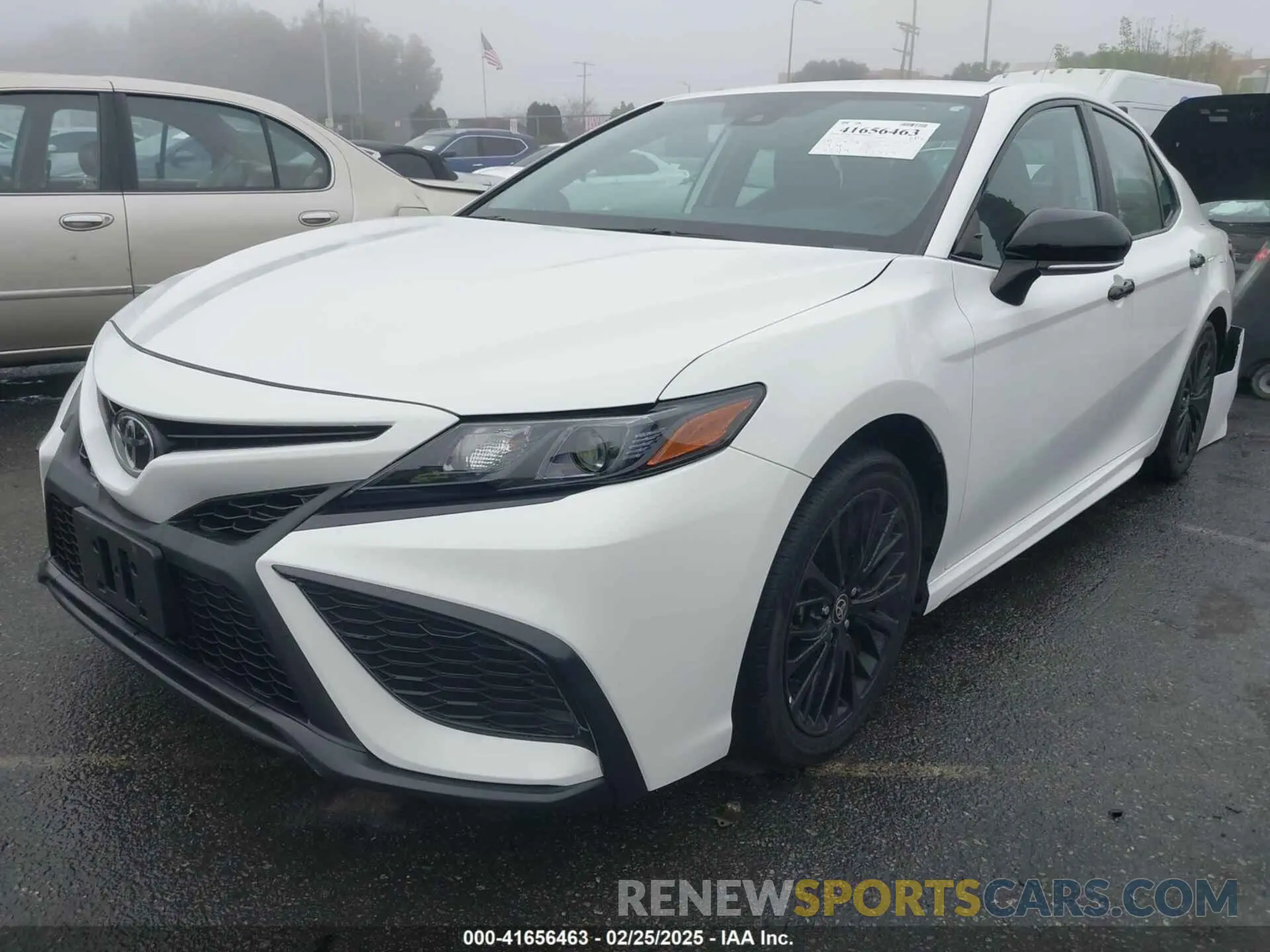 2 Photograph of a damaged car 4T1T11AK8MU443281 TOYOTA CAMRY 2021
