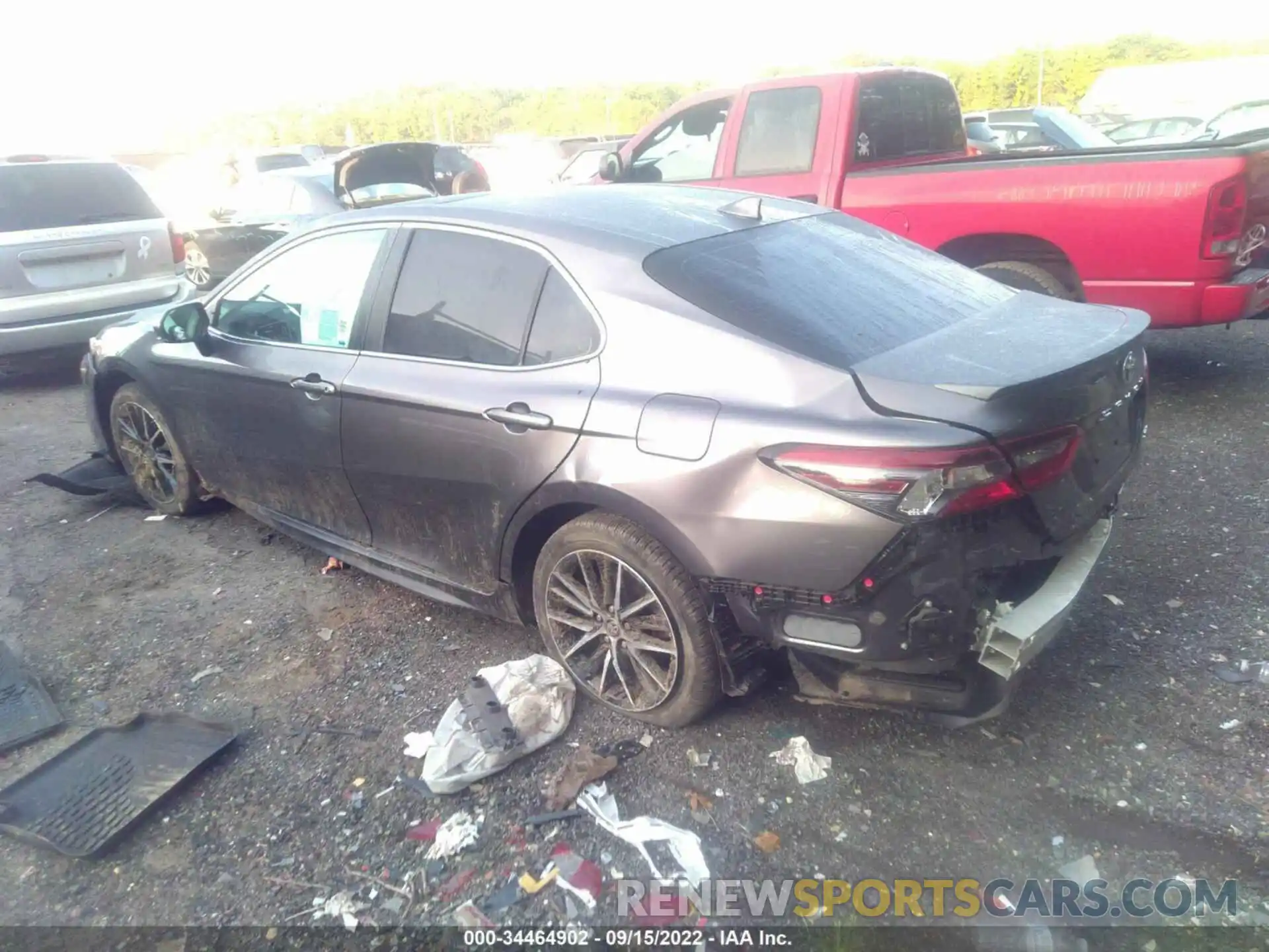 3 Photograph of a damaged car 4T1T11AK8MU444687 TOYOTA CAMRY 2021