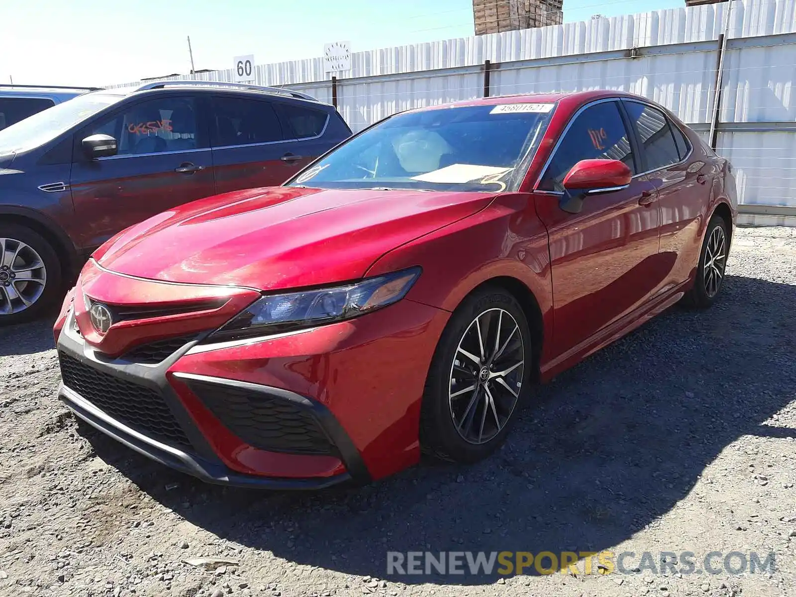 2 Photograph of a damaged car 4T1T11AK8MU449565 TOYOTA CAMRY 2021