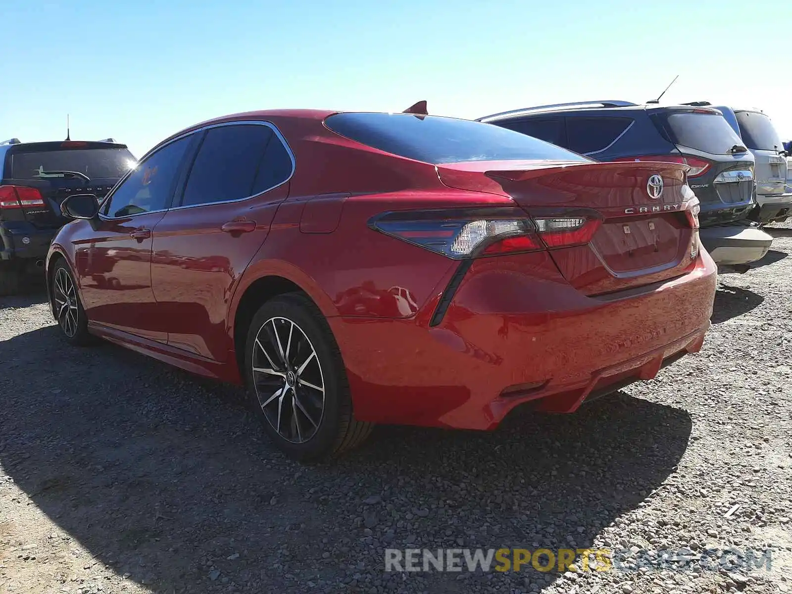 3 Photograph of a damaged car 4T1T11AK8MU449565 TOYOTA CAMRY 2021