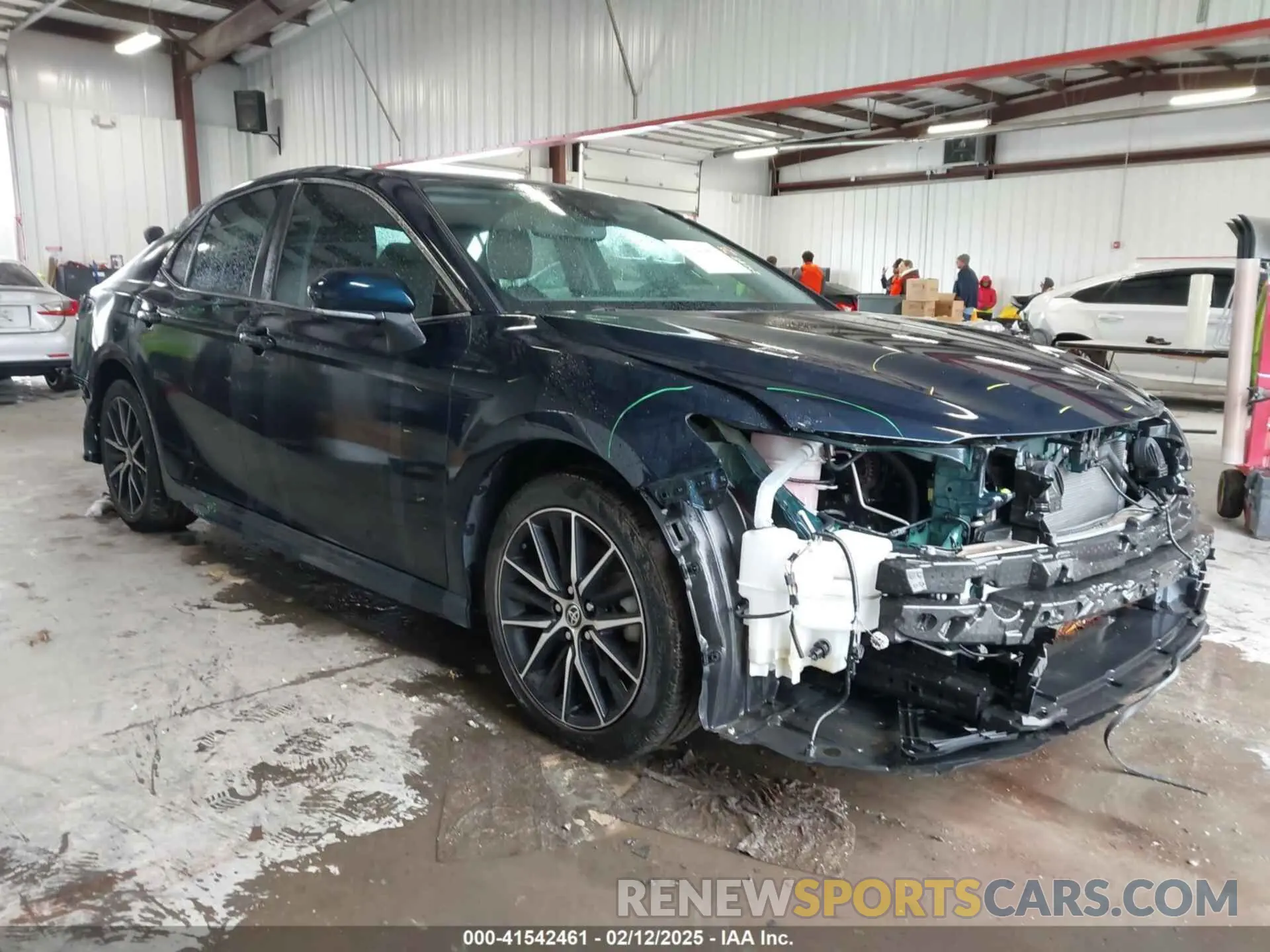 1 Photograph of a damaged car 4T1T11AK8MU480461 TOYOTA CAMRY 2021