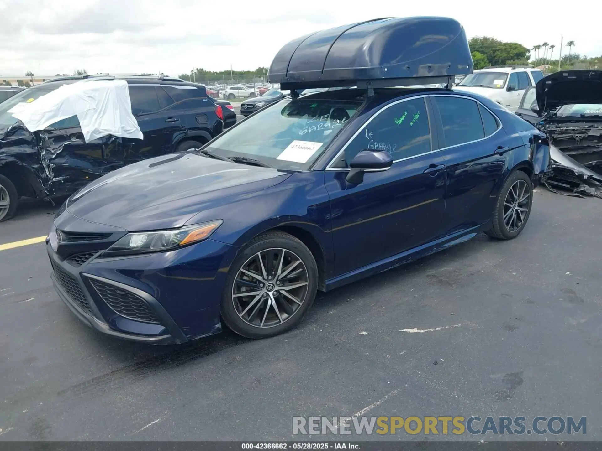 2 Photograph of a damaged car 4T1T11AK8MU493095 TOYOTA CAMRY 2021