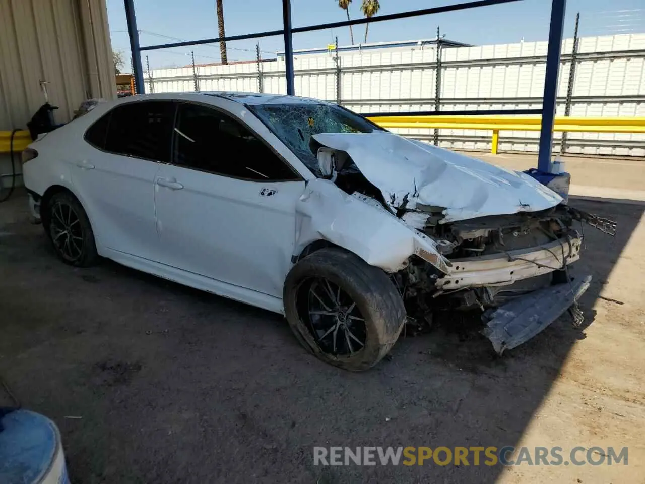 4 Photograph of a damaged car 4T1T11AK8MU544868 TOYOTA CAMRY 2021