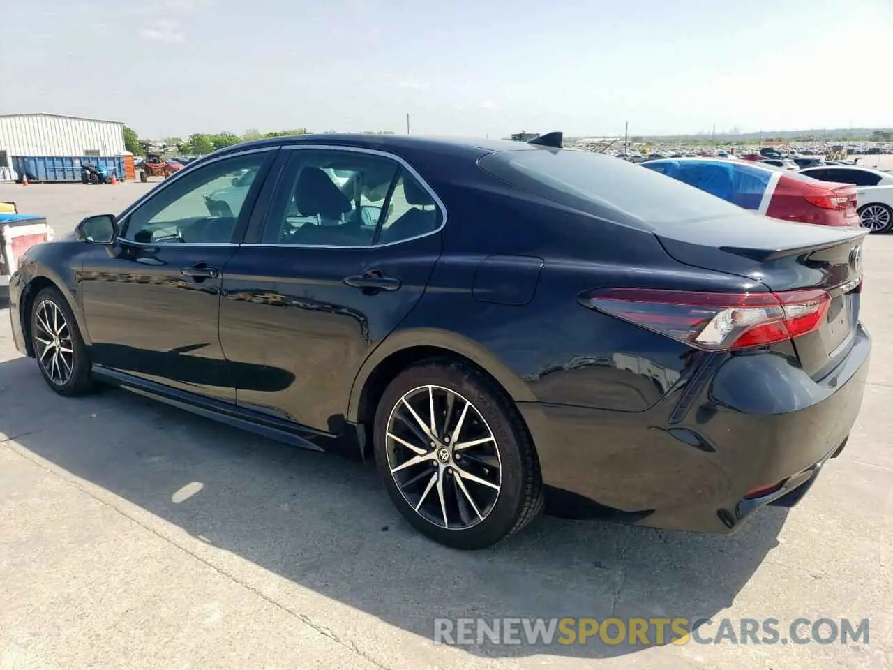 2 Photograph of a damaged car 4T1T11AK8MU592919 TOYOTA CAMRY 2021