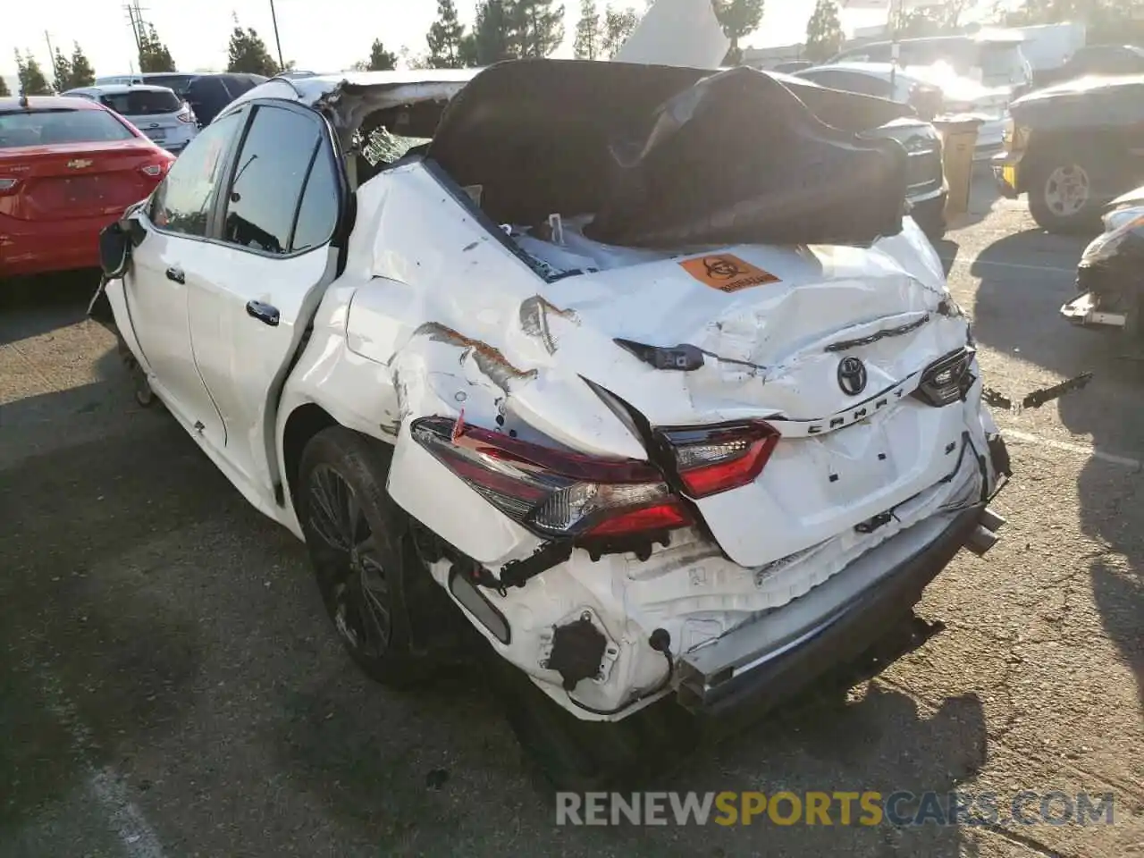 3 Photograph of a damaged car 4T1T11AK9MU402710 TOYOTA CAMRY 2021