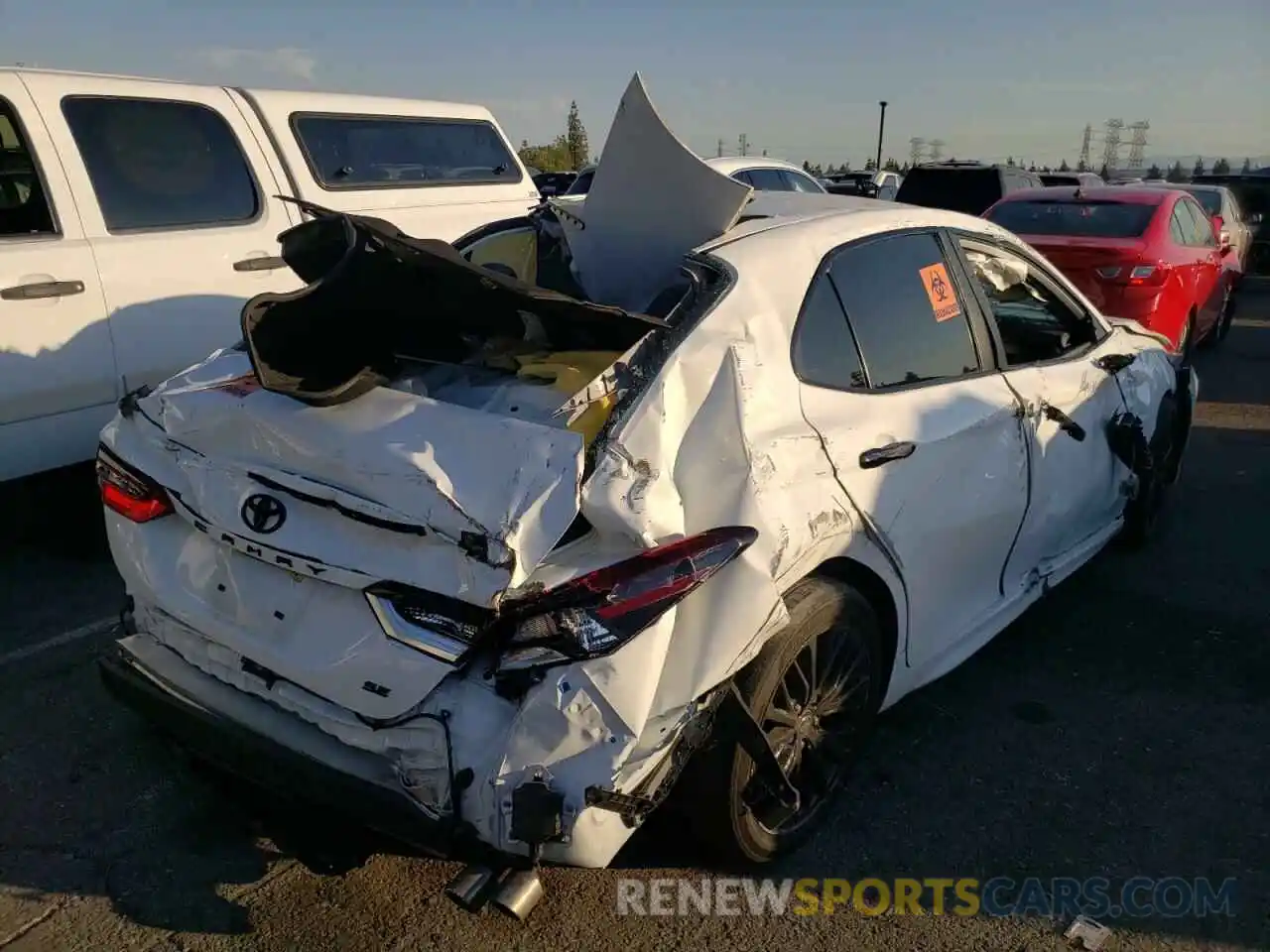 4 Photograph of a damaged car 4T1T11AK9MU402710 TOYOTA CAMRY 2021