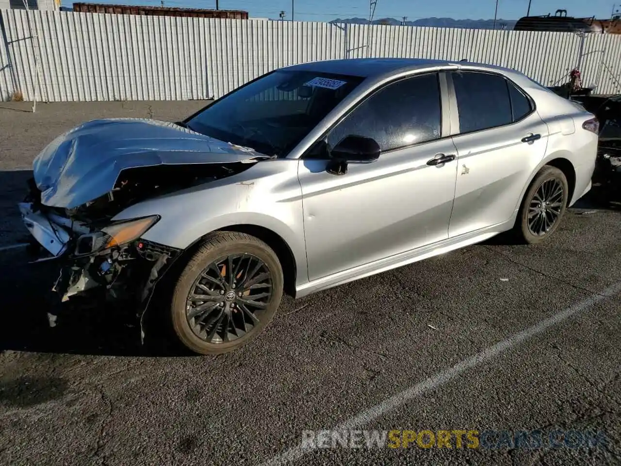 1 Photograph of a damaged car 4T1T11AK9MU453835 TOYOTA CAMRY 2021