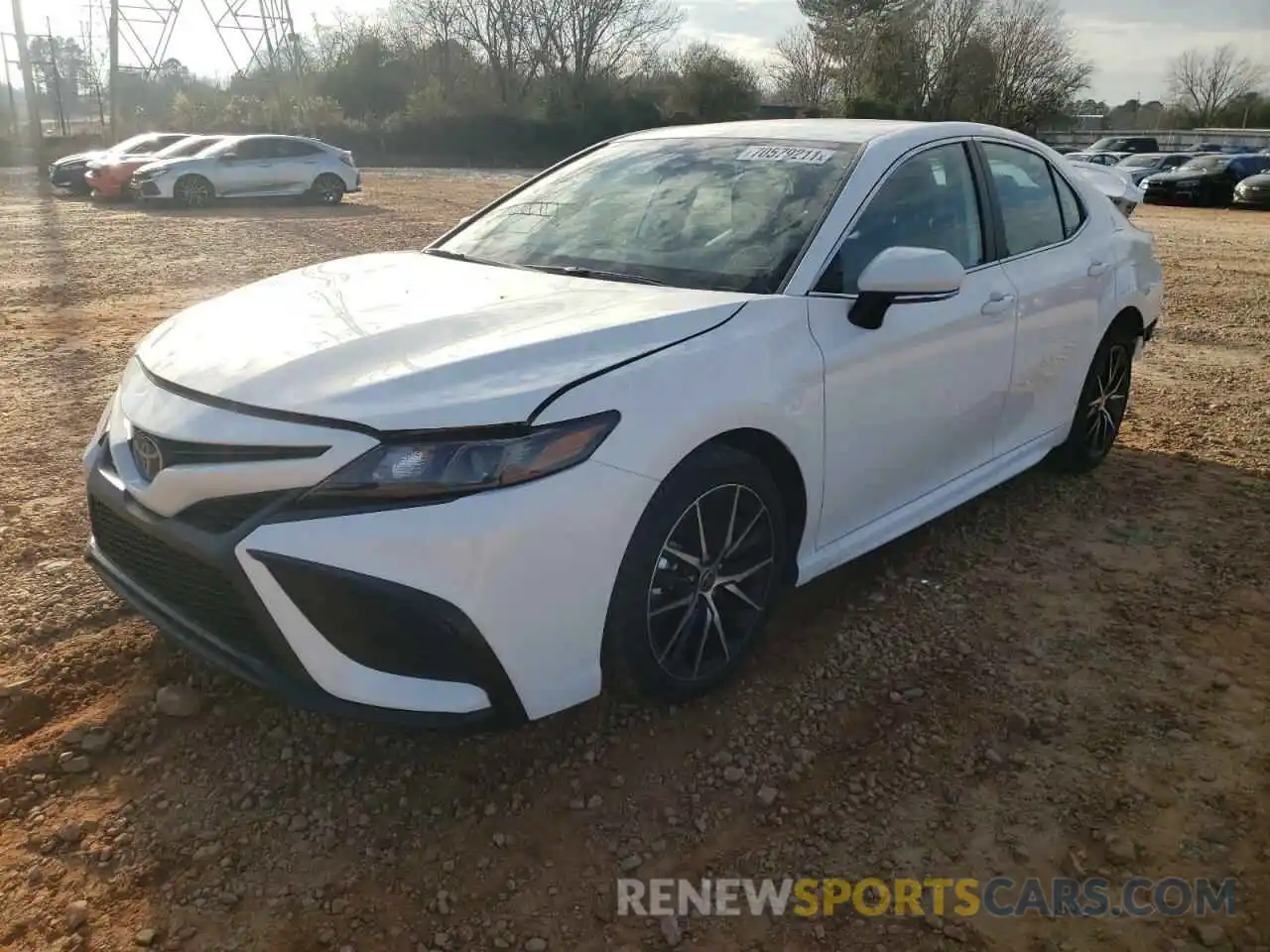 2 Photograph of a damaged car 4T1T11AK9MU483417 TOYOTA CAMRY 2021