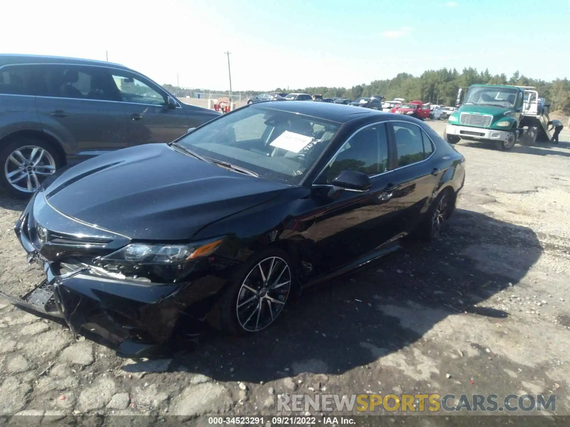 2 Photograph of a damaged car 4T1T11AK9MU492943 TOYOTA CAMRY 2021