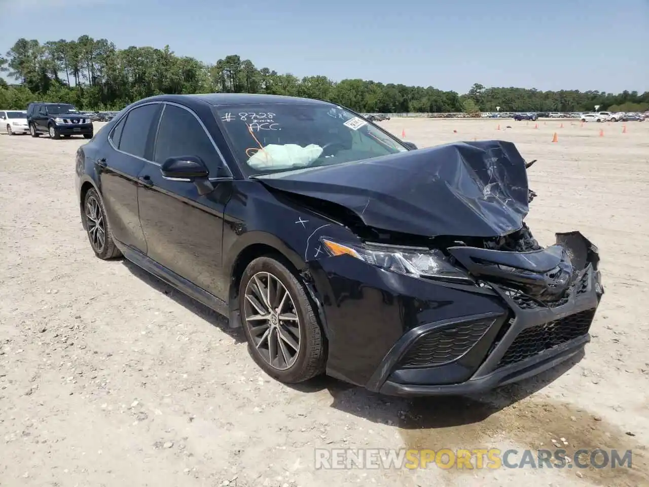 1 Photograph of a damaged car 4T1T11AK9MU549173 TOYOTA CAMRY 2021