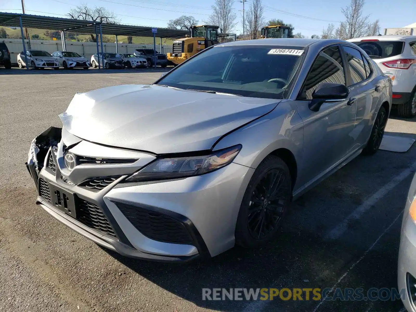 2 Photograph of a damaged car 4T1T11AKXMU410556 TOYOTA CAMRY 2021