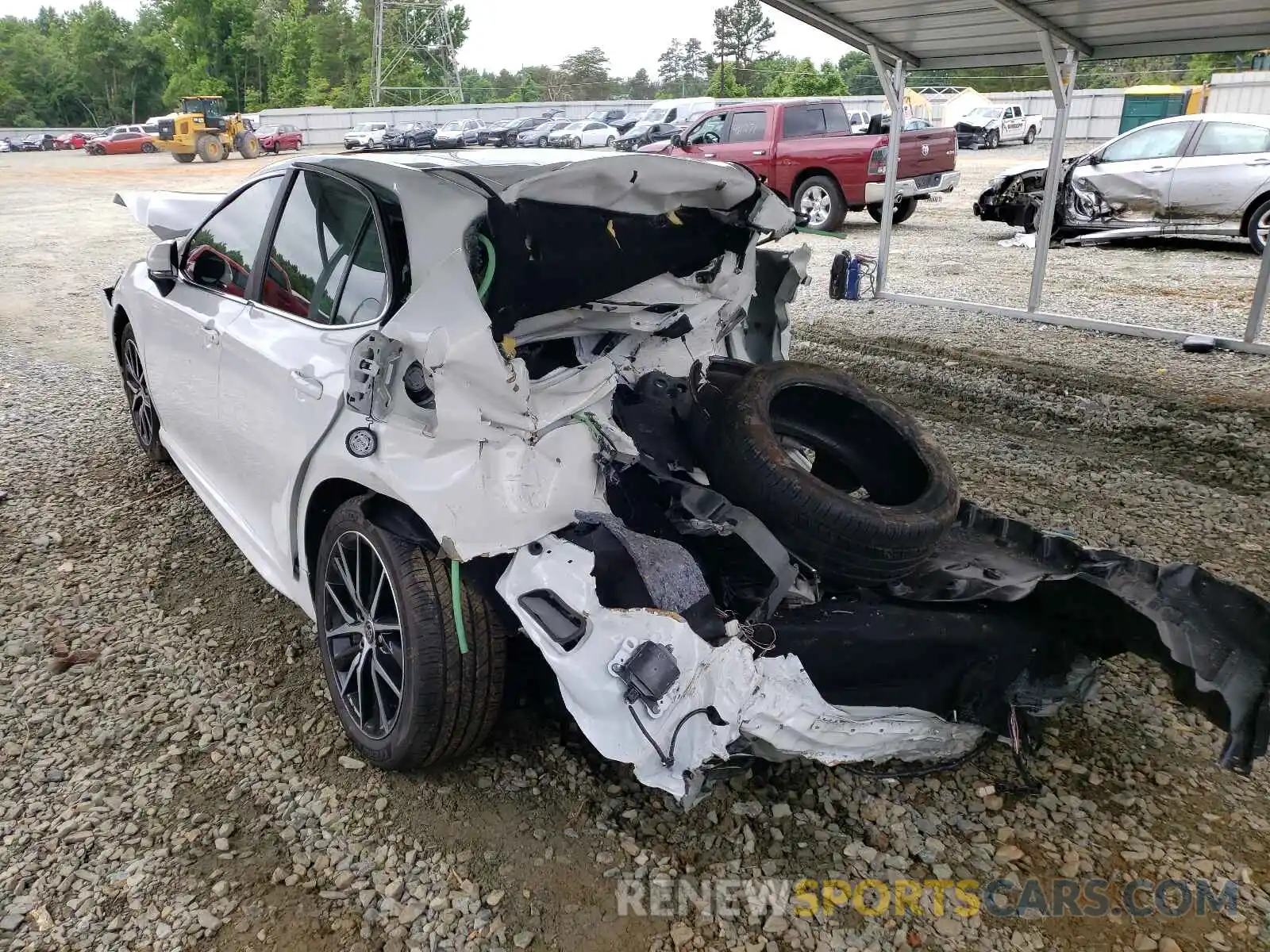 3 Photograph of a damaged car 4T1T11AKXMU433884 TOYOTA CAMRY 2021