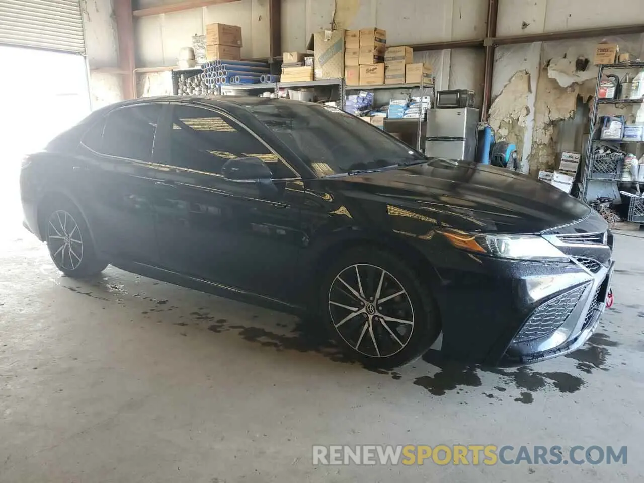 4 Photograph of a damaged car 4T1T11AKXMU443394 TOYOTA CAMRY 2021
