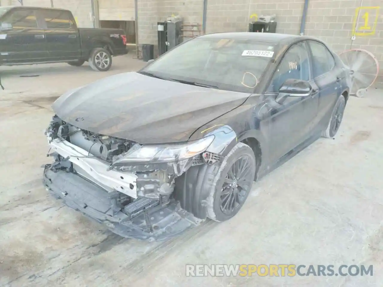 2 Photograph of a damaged car 4T1T11AKXMU454010 TOYOTA CAMRY 2021