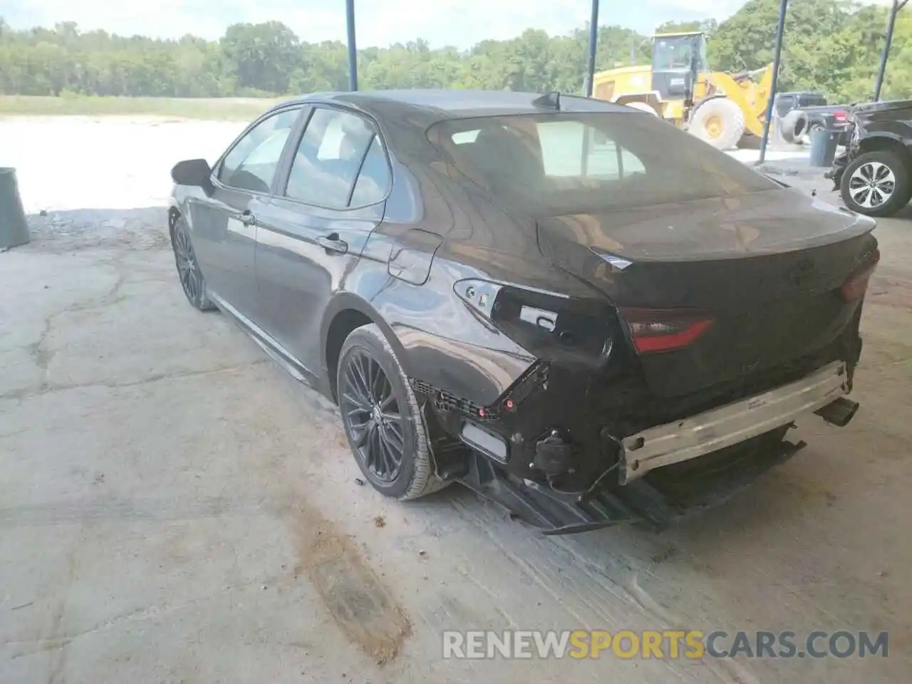 3 Photograph of a damaged car 4T1T11AKXMU454010 TOYOTA CAMRY 2021