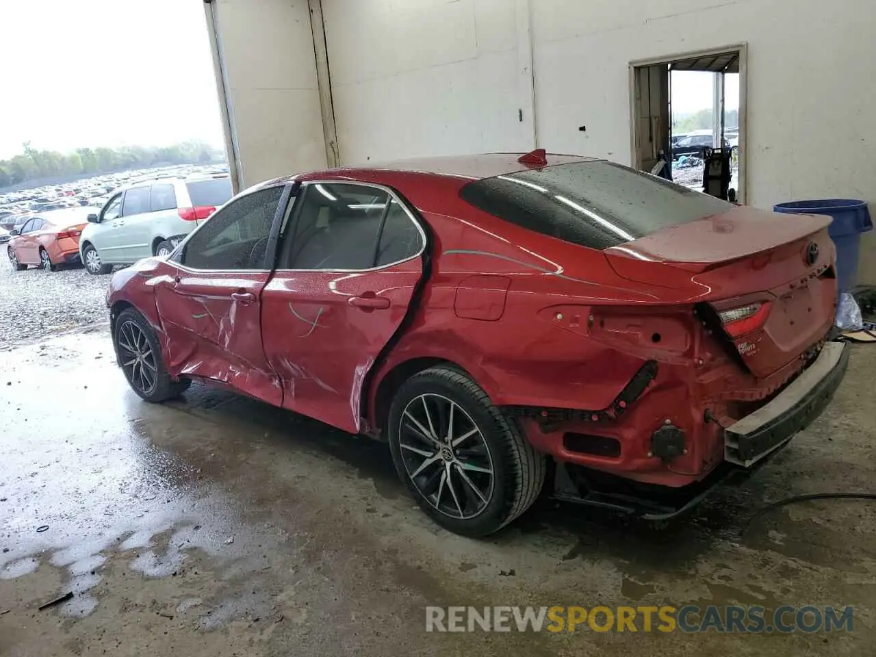 2 Photograph of a damaged car 4T1T11AKXMU495494 TOYOTA CAMRY 2021