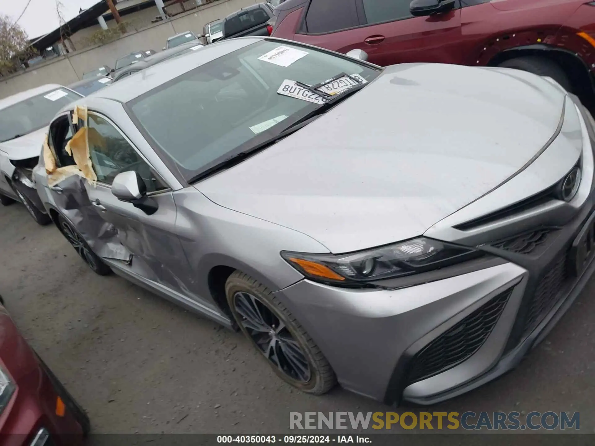 1 Photograph of a damaged car 4T1T11AKXMU539297 TOYOTA CAMRY 2021