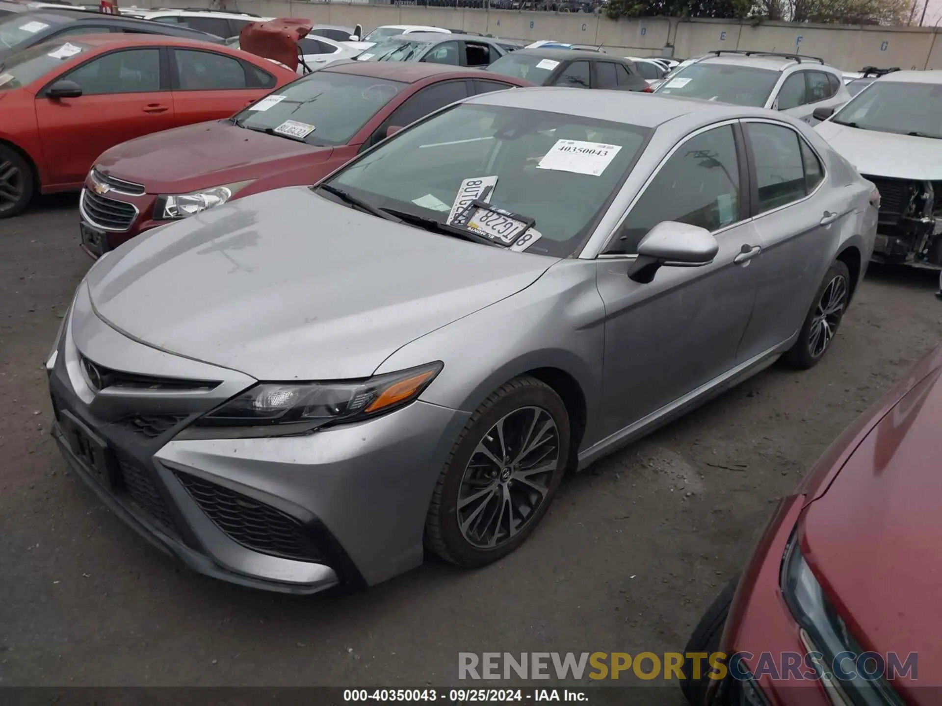 2 Photograph of a damaged car 4T1T11AKXMU539297 TOYOTA CAMRY 2021