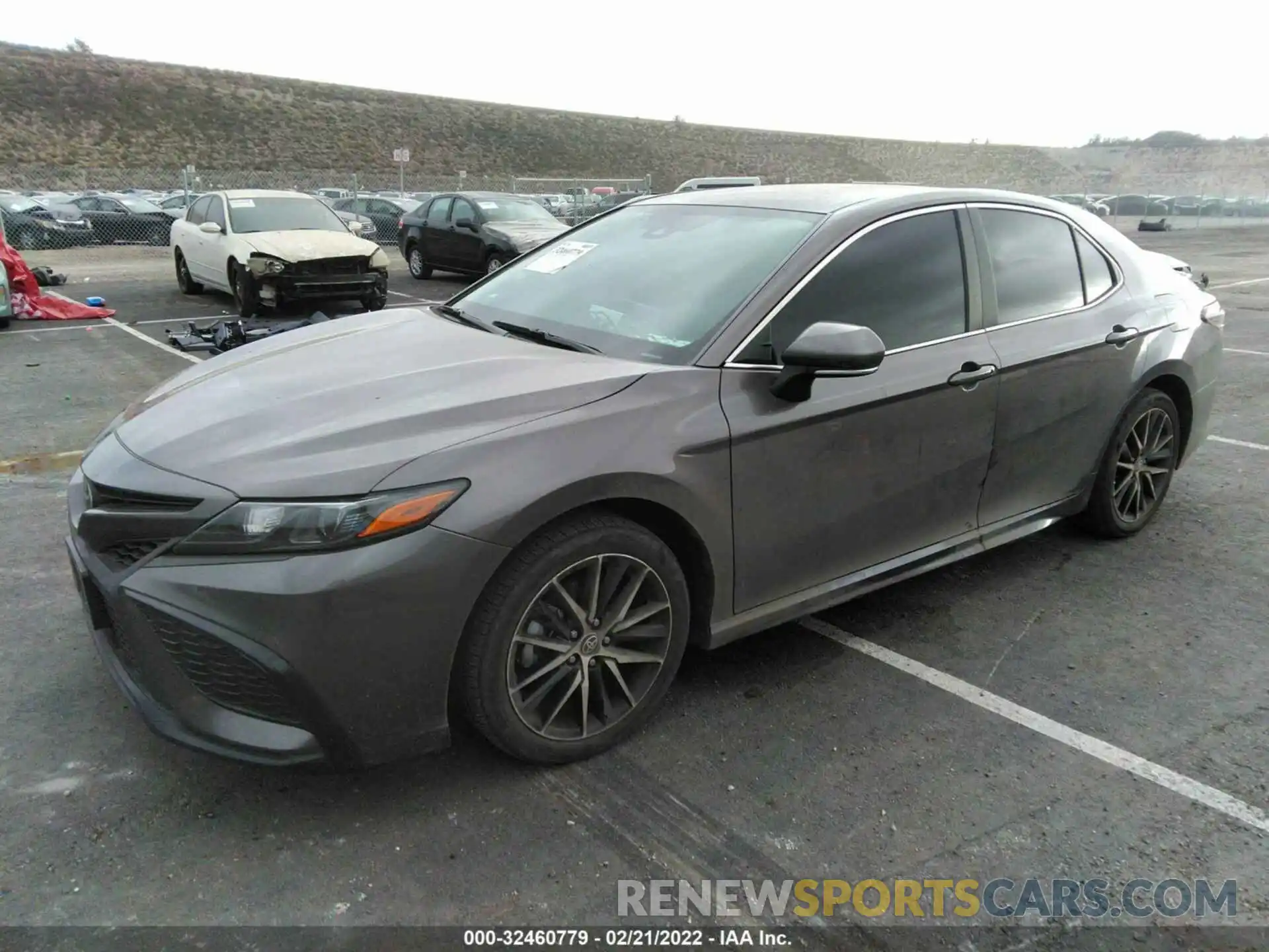 2 Photograph of a damaged car 4T1T11BK1MU021884 TOYOTA CAMRY 2021