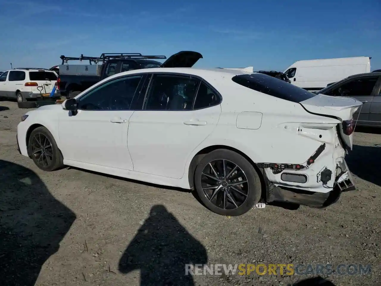 2 Photograph of a damaged car 4T1T11BK1MU040399 TOYOTA CAMRY 2021