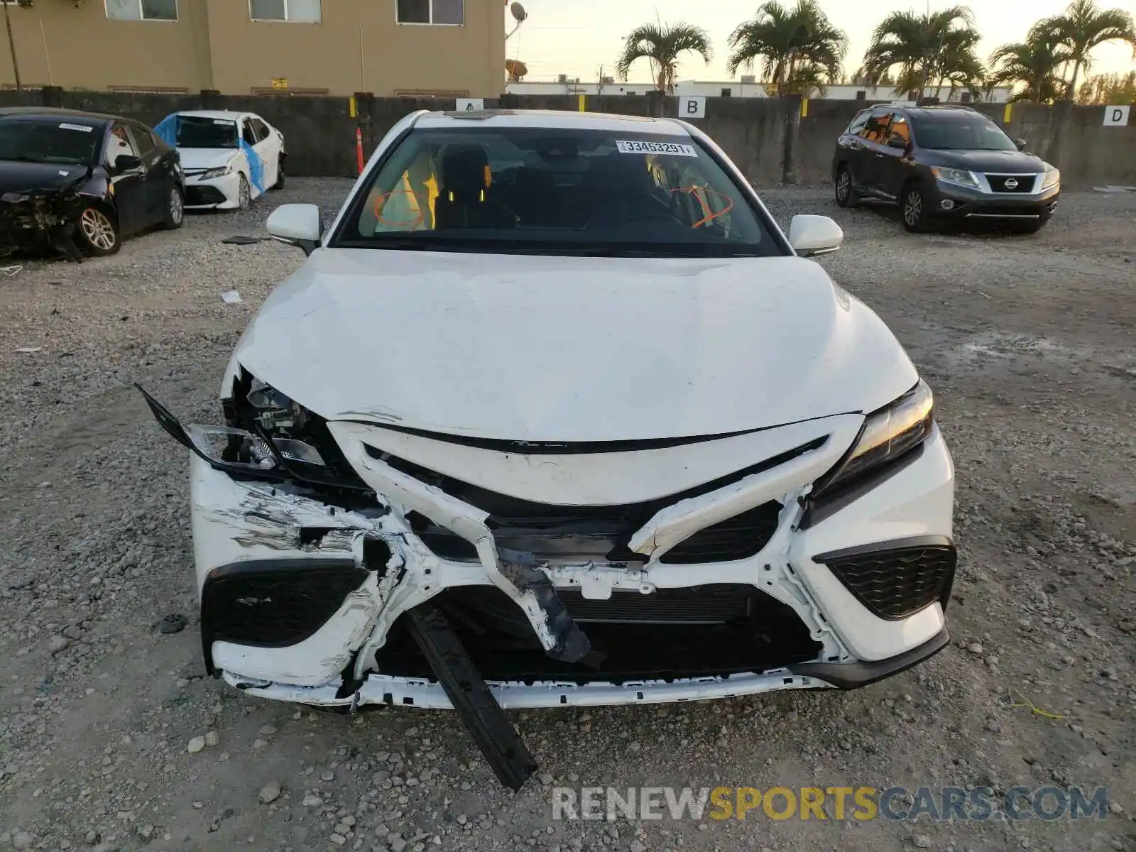 9 Photograph of a damaged car 4T1T11BK4MU023743 TOYOTA CAMRY 2021