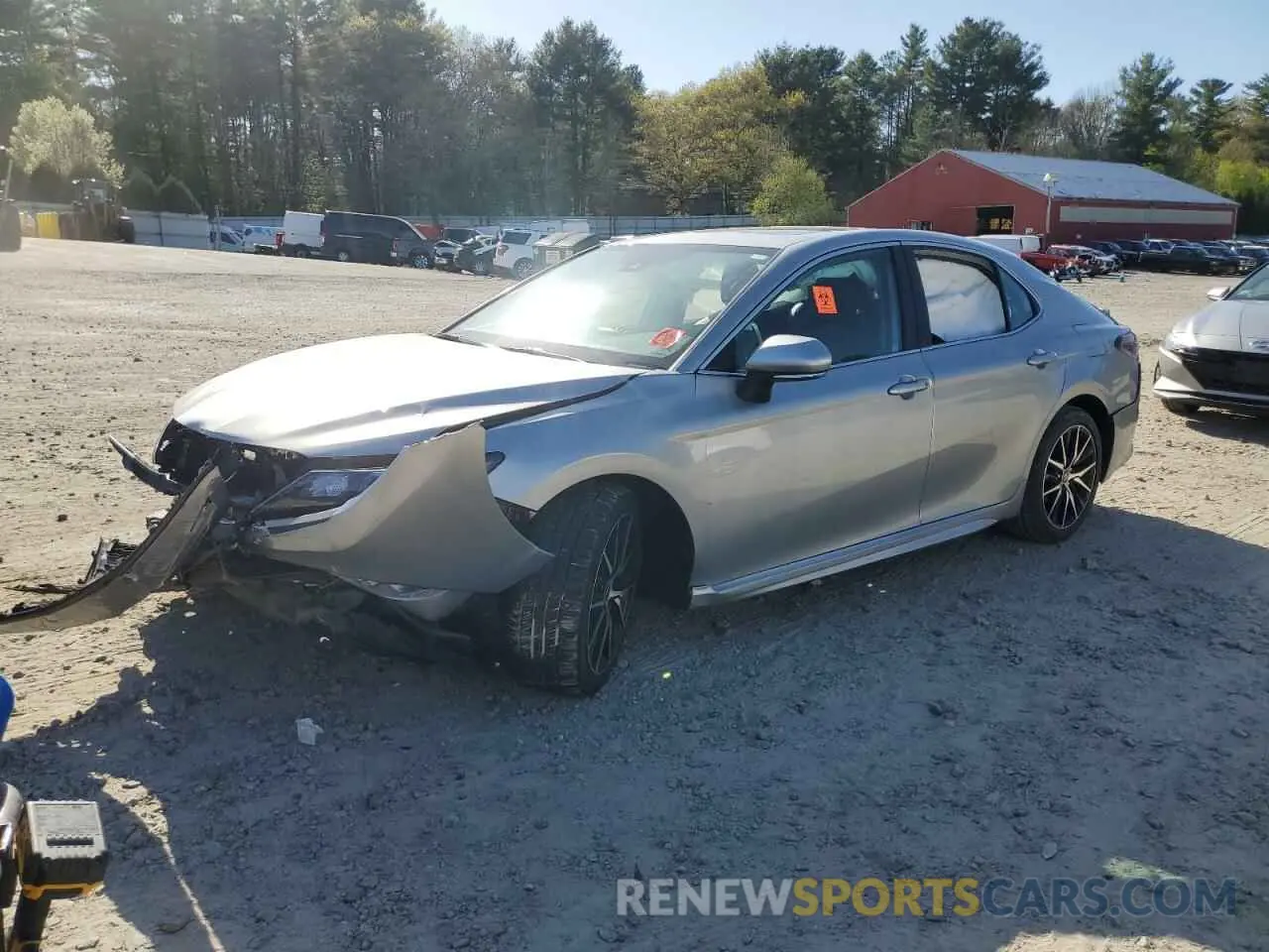 1 Photograph of a damaged car 4T1T11BK5MU023492 TOYOTA CAMRY 2021