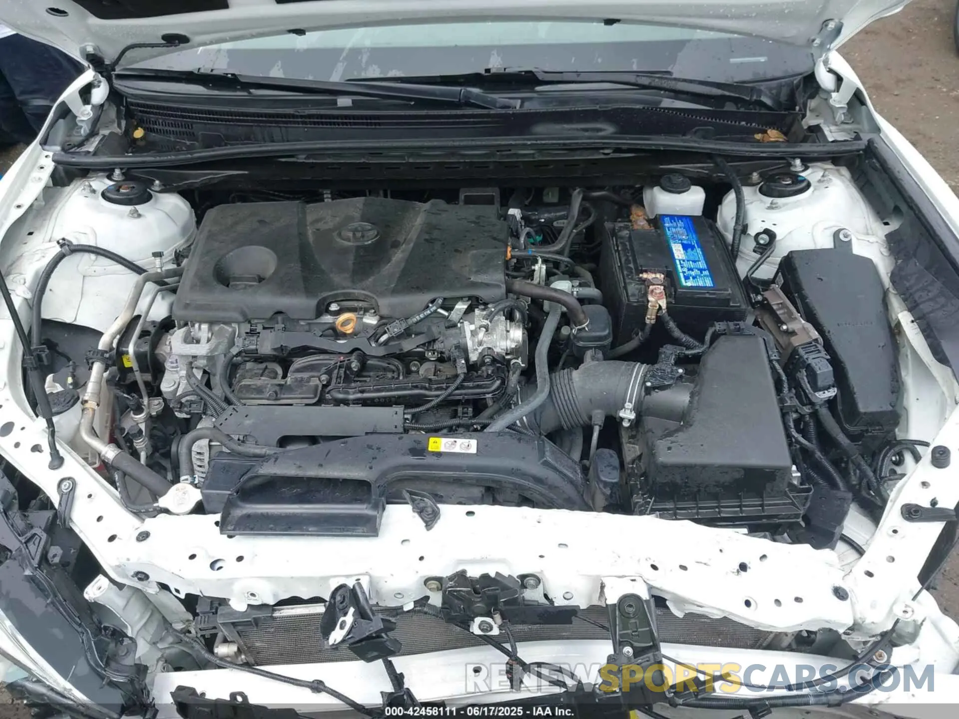 10 Photograph of a damaged car 4T1T11BK6MU031374 TOYOTA CAMRY 2021
