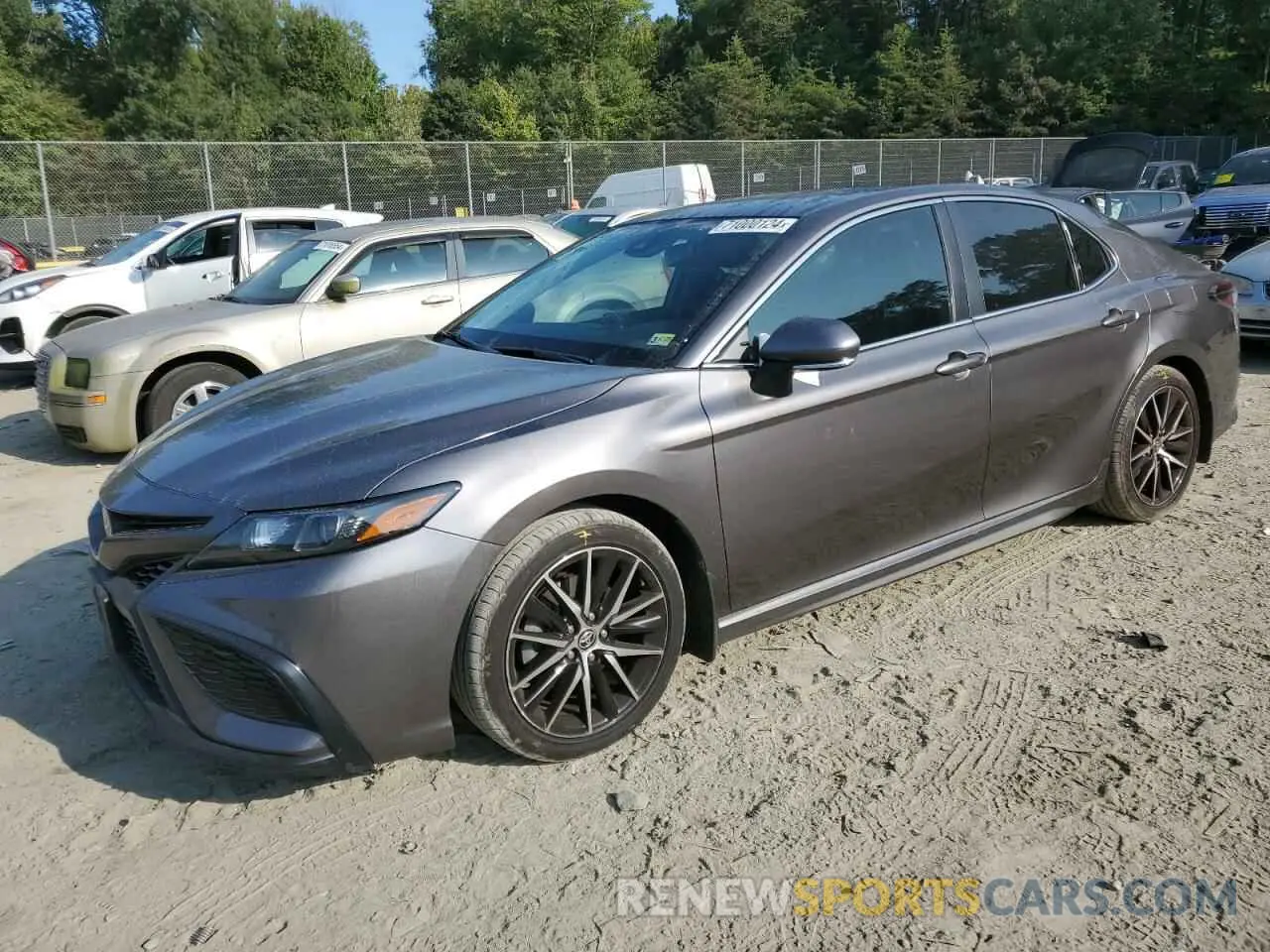 1 Photograph of a damaged car 4T1T11BK9MU027836 TOYOTA CAMRY 2021