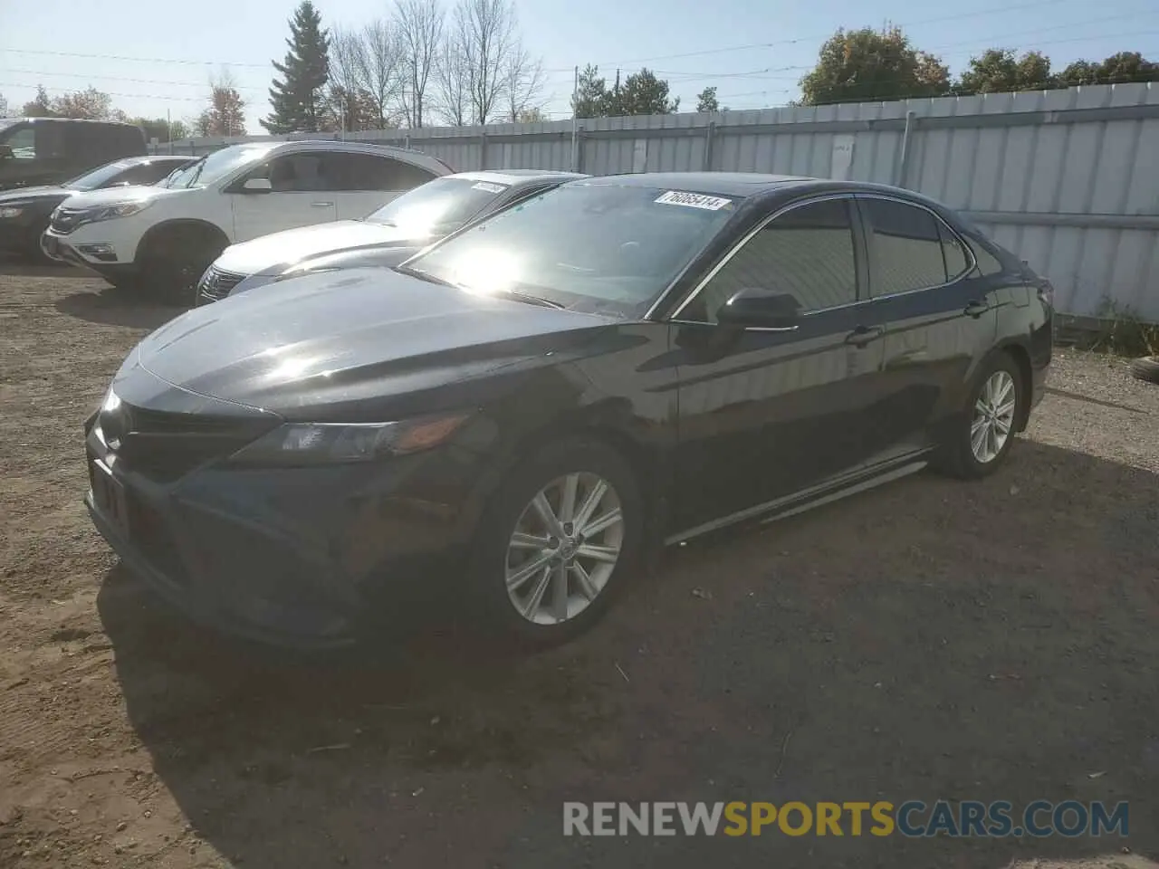 1 Photograph of a damaged car 4T1B21HK9NU017602 TOYOTA CAMRY 2022