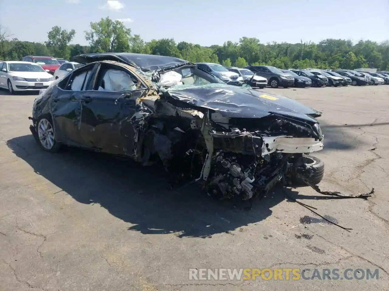 1 Photograph of a damaged car 4T1C11AK0NU046956 TOYOTA CAMRY 2022