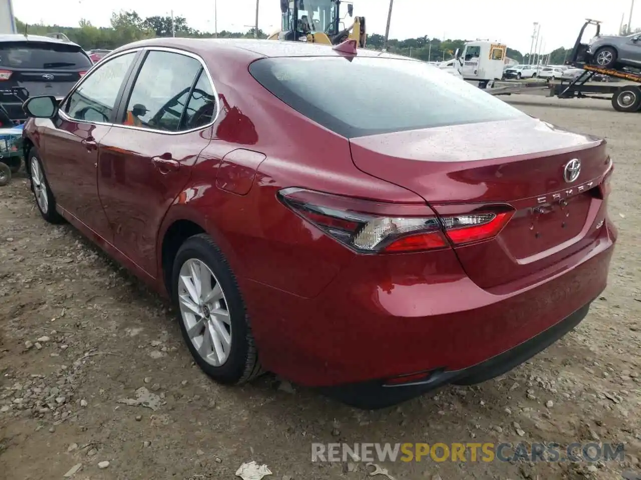 3 Photograph of a damaged car 4T1C11AK0NU053812 TOYOTA CAMRY 2022