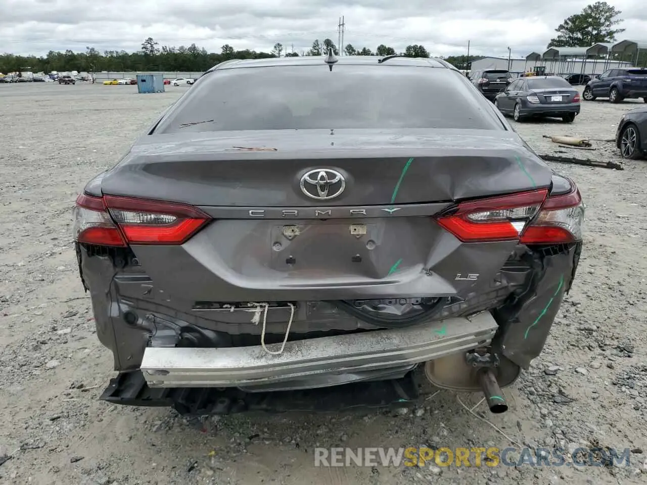 6 Photograph of a damaged car 4T1C11AK0NU065779 TOYOTA CAMRY 2022