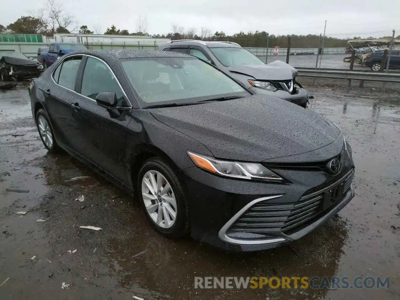 1 Photograph of a damaged car 4T1C11AK0NU638776 TOYOTA CAMRY 2022