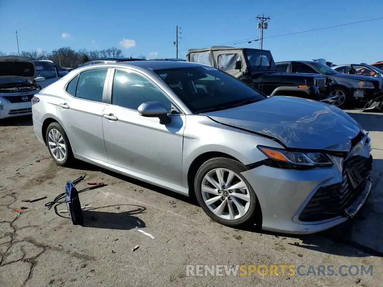 4 Photograph of a damaged car 4T1C11AK0NU645226 TOYOTA CAMRY 2022