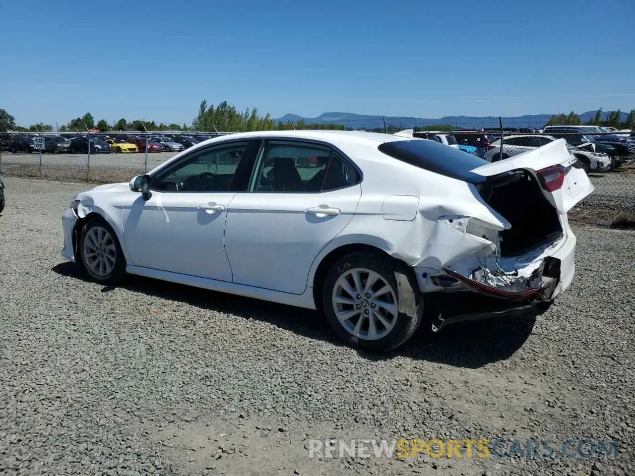 2 Photograph of a damaged car 4T1C11AK0NU657750 TOYOTA CAMRY 2022