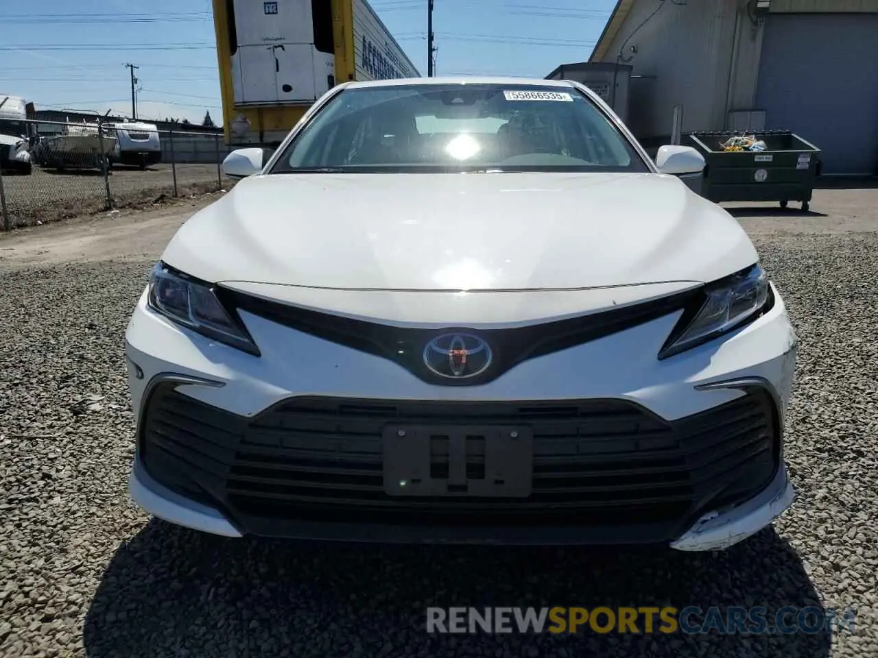 5 Photograph of a damaged car 4T1C11AK0NU657750 TOYOTA CAMRY 2022