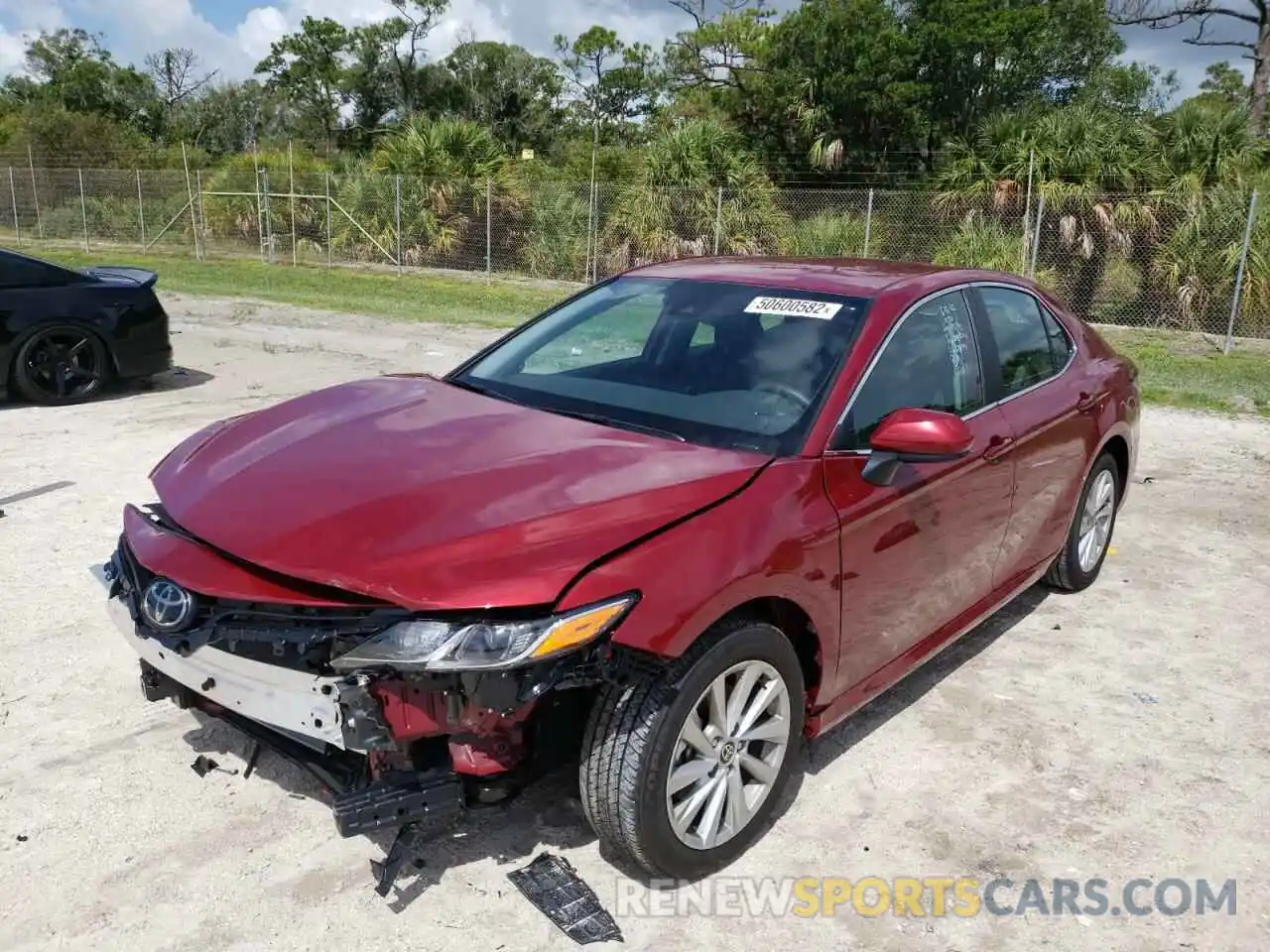 2 Photograph of a damaged car 4T1C11AK0NU688139 TOYOTA CAMRY 2022