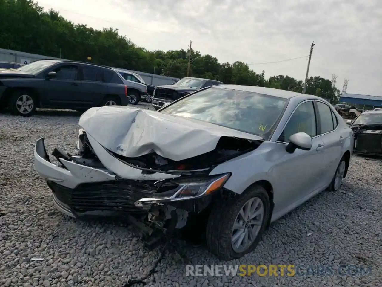 2 Photograph of a damaged car 4T1C11AK1NU008880 TOYOTA CAMRY 2022