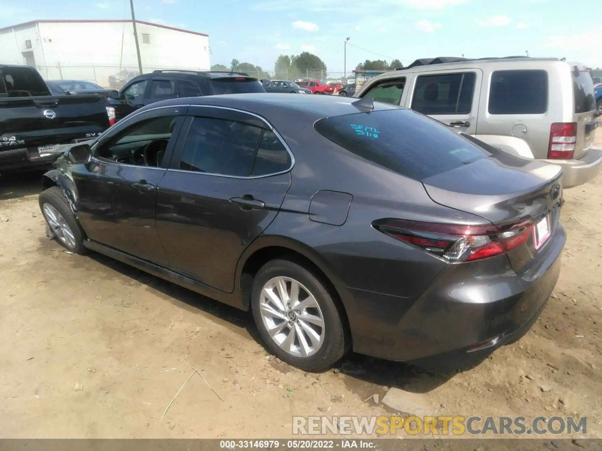 3 Photograph of a damaged car 4T1C11AK1NU032970 TOYOTA CAMRY 2022