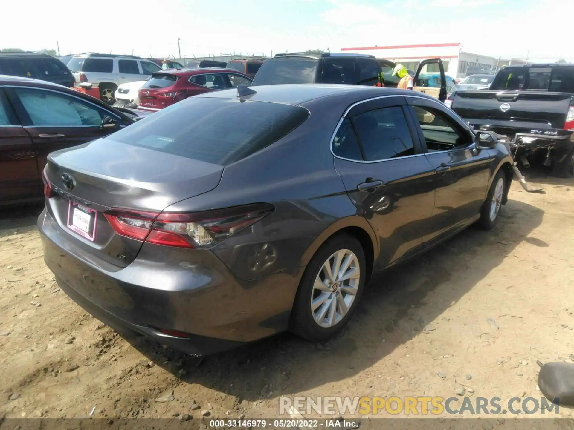 4 Photograph of a damaged car 4T1C11AK1NU032970 TOYOTA CAMRY 2022