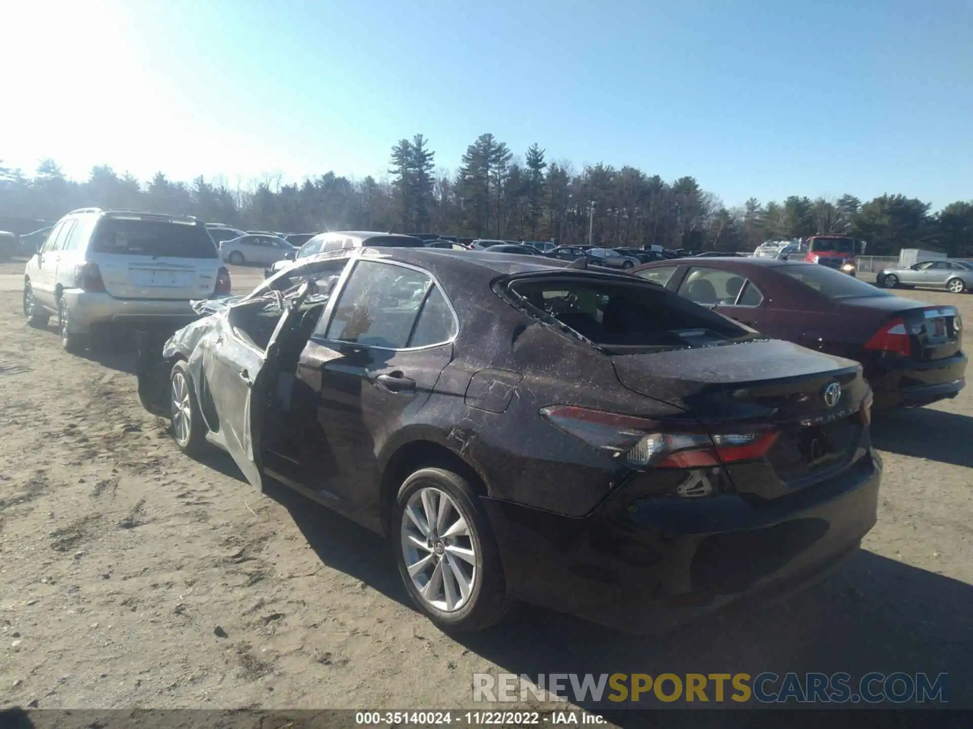 12 Photograph of a damaged car 4T1C11AK1NU036808 TOYOTA CAMRY 2022