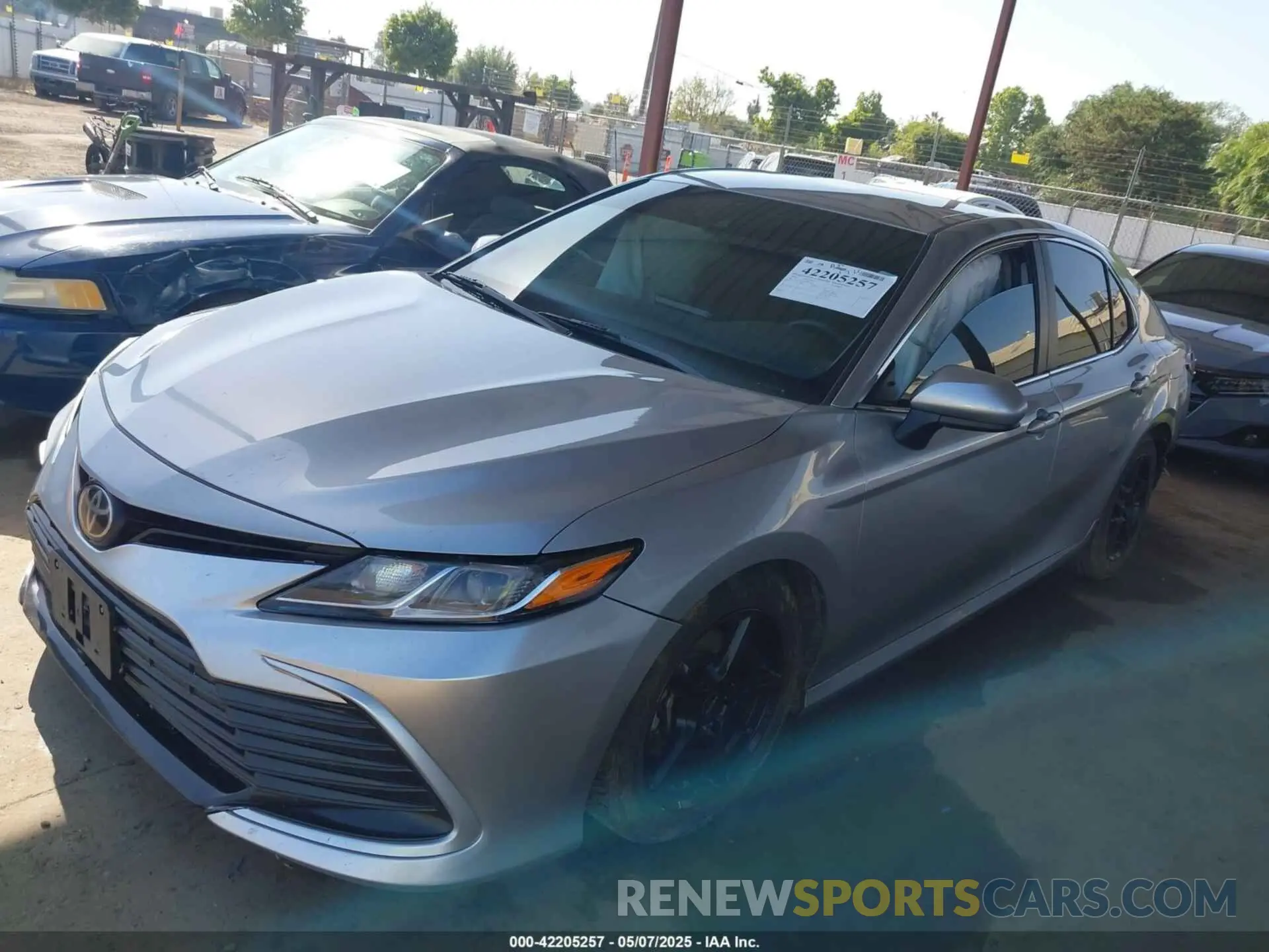 2 Photograph of a damaged car 4T1C11AK1NU621288 TOYOTA CAMRY 2022