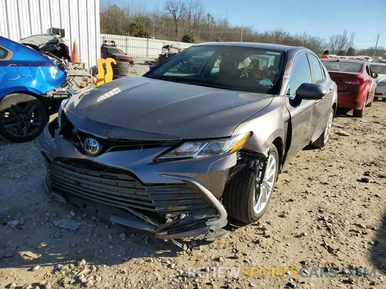 1 Photograph of a damaged car 4T1C11AK1NU639158 TOYOTA CAMRY 2022