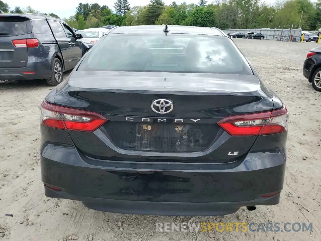 6 Photograph of a damaged car 4T1C11AK1NU647583 TOYOTA CAMRY 2022