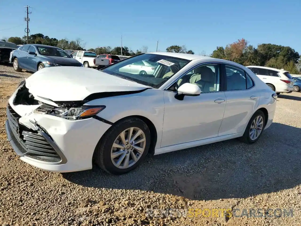 1 Photograph of a damaged car 4T1C11AK1NU649768 TOYOTA CAMRY 2022