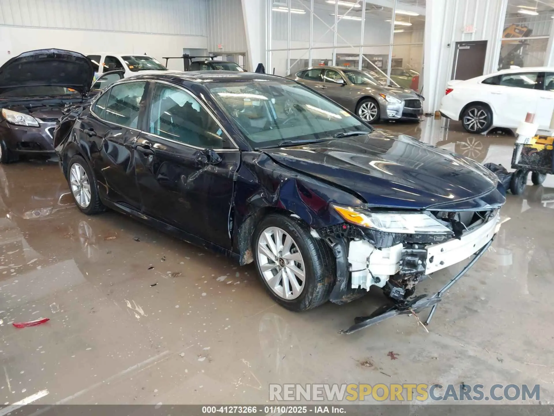 1 Photograph of a damaged car 4T1C11AK1NU652265 TOYOTA CAMRY 2022
