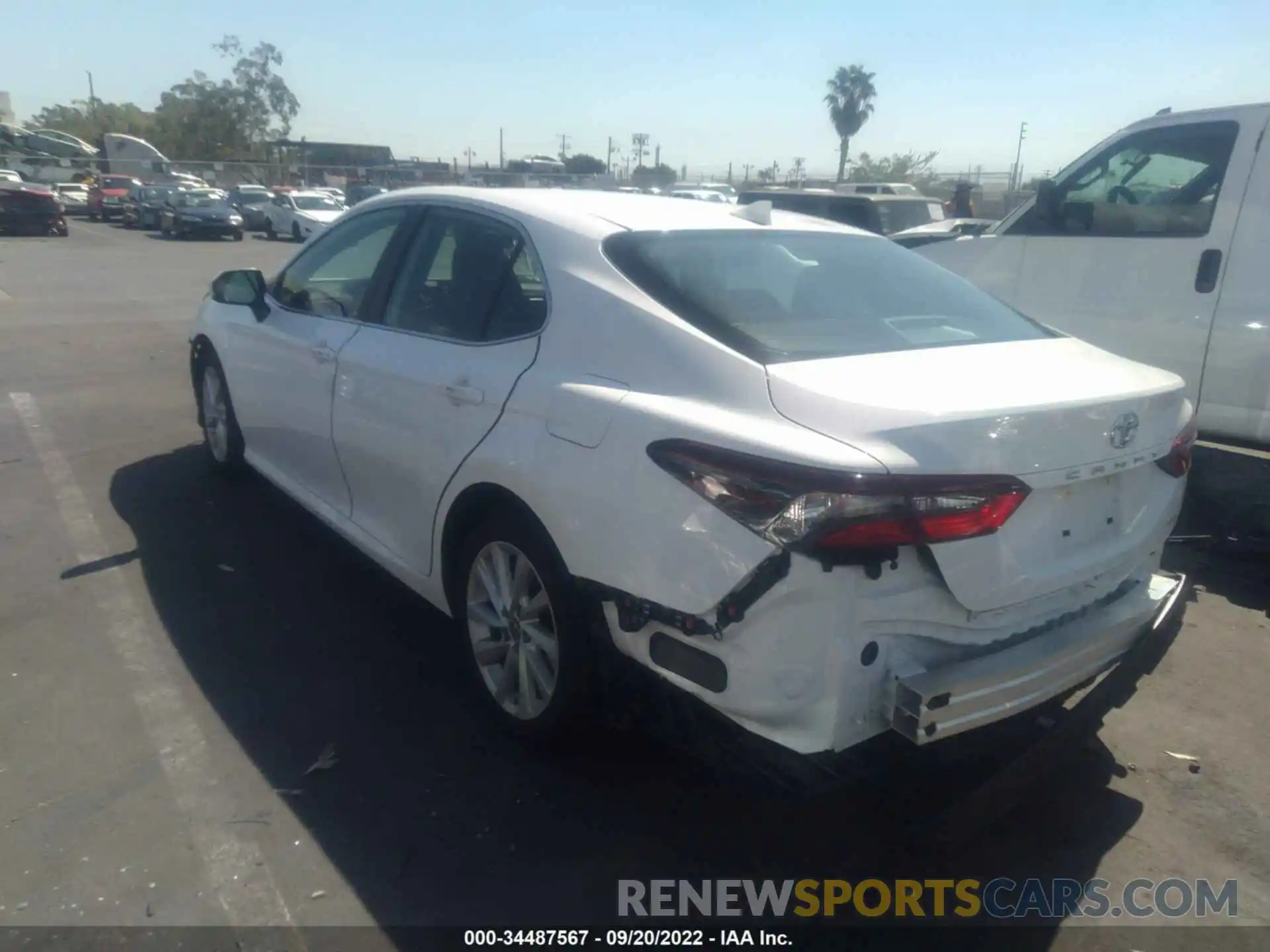 3 Photograph of a damaged car 4T1C11AK1NU655537 TOYOTA CAMRY 2022